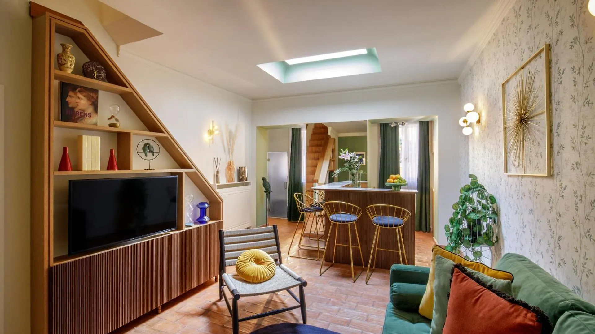 Rooftop Boho Loft Spanish Steps Roma Italia