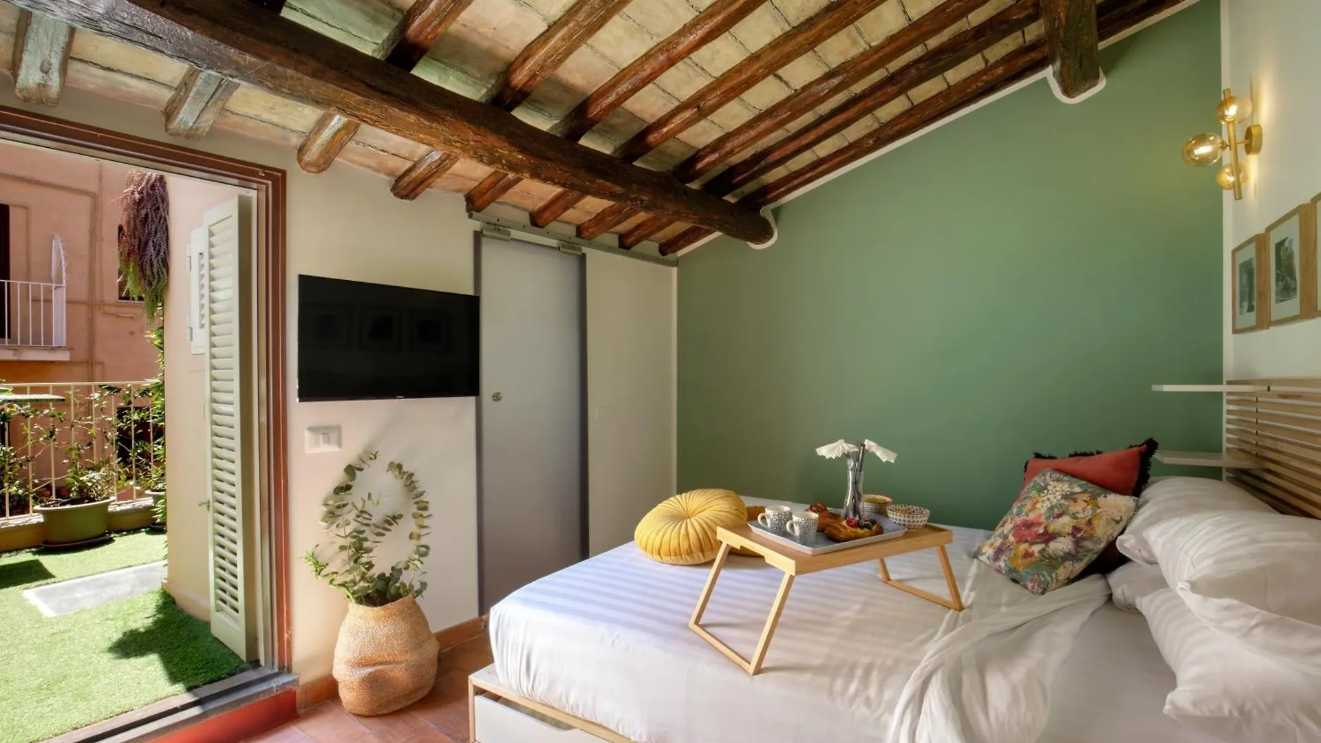 Rooftop Boho Loft Spanish Steps Roma