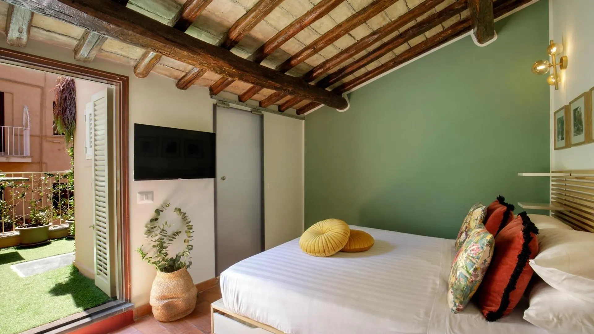Apartamento Rooftop Boho Loft Spanish Steps Roma Italia